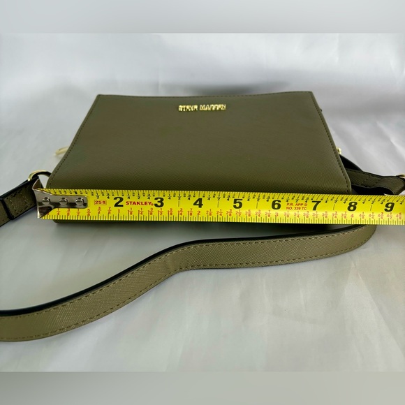 NWOT Steve Madden Crossbody Bag Purse Olive Green - Picture 8 of 14
